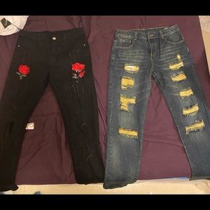 Brand new never worn Zaful jeans